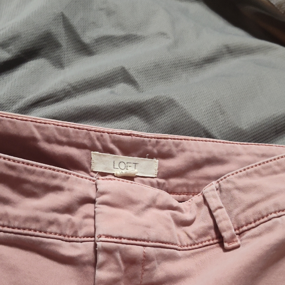 LOFT Blush Pink Trousers